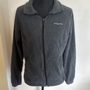 Columbia Gray Fleece Jacket